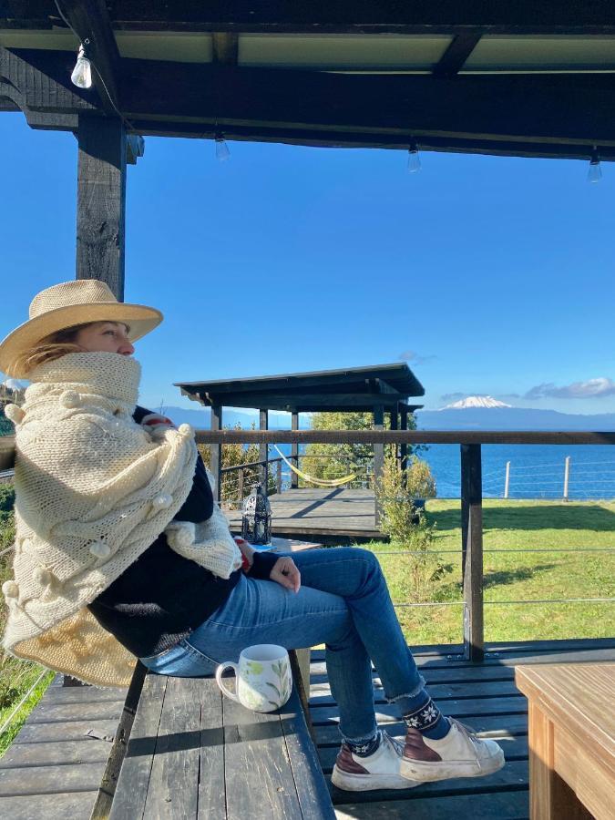 "Los Laureles" Vista Al Lago Frutillar Bagian luar foto